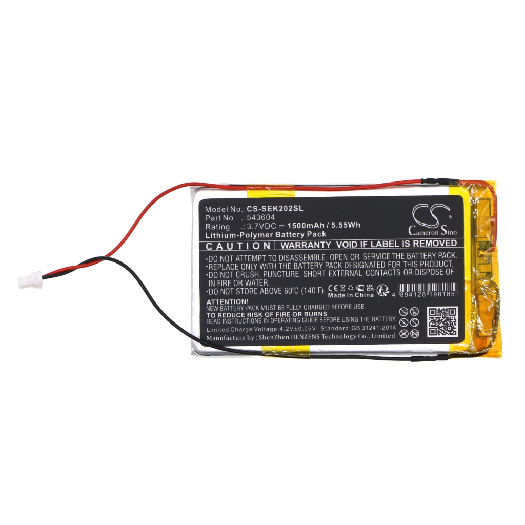 Battery Replaces 543604