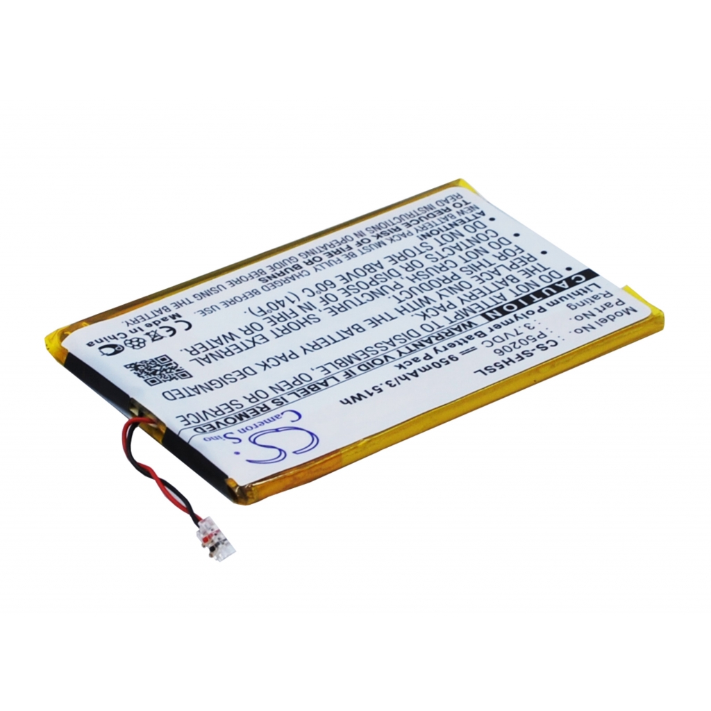 Batterier till MP3-spelare JNC CS-SFH5SL