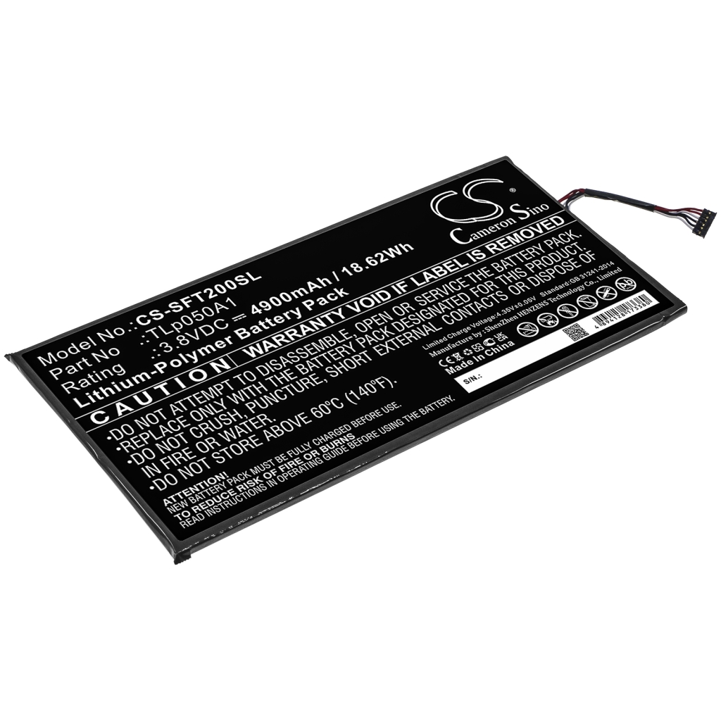 Tablet Battery Idemia CS-SFT200SL