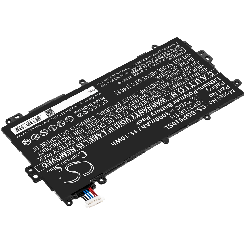 Batterier Ersätter Galaxy Note 8.0