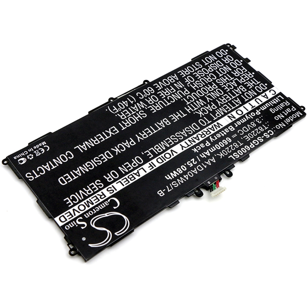 Tablet Battery Samsung CS-SGP600SL