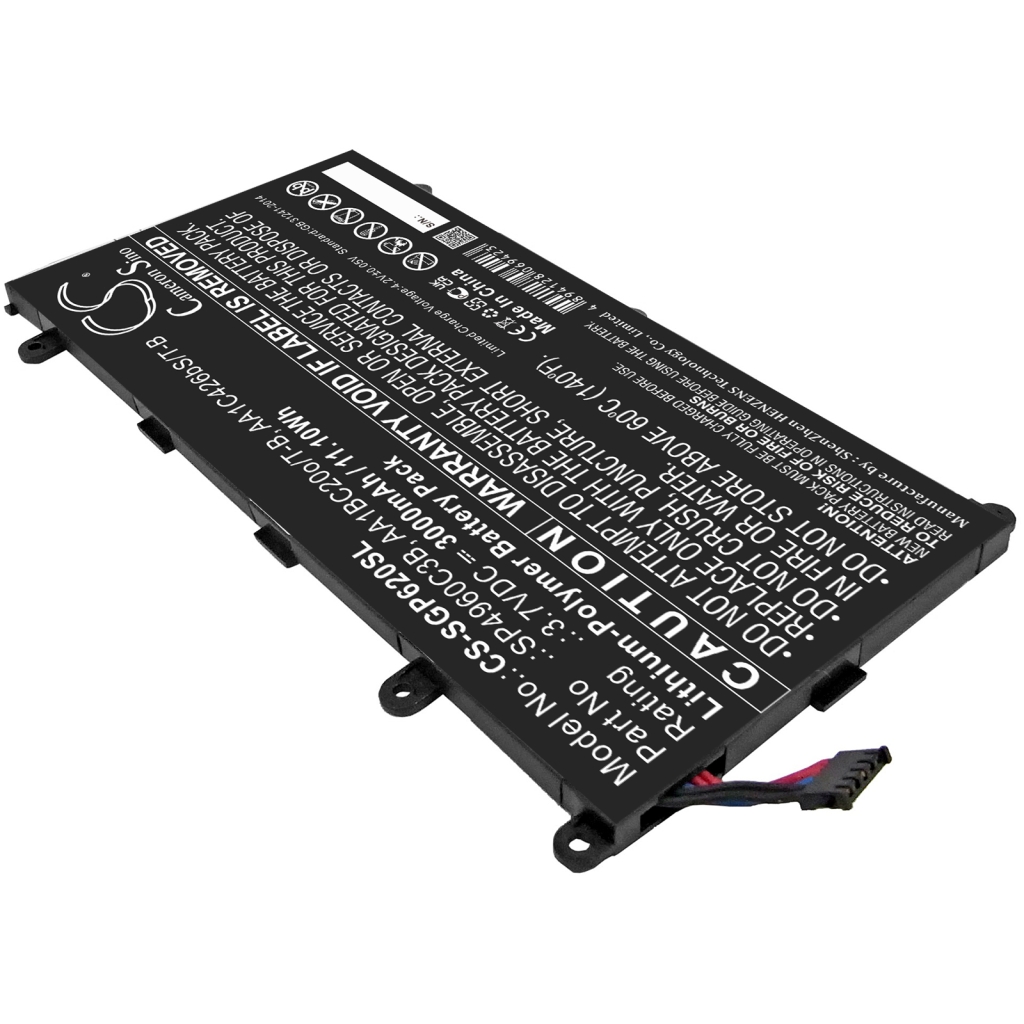 Batterier Ersätter Galaxy Tab P3110