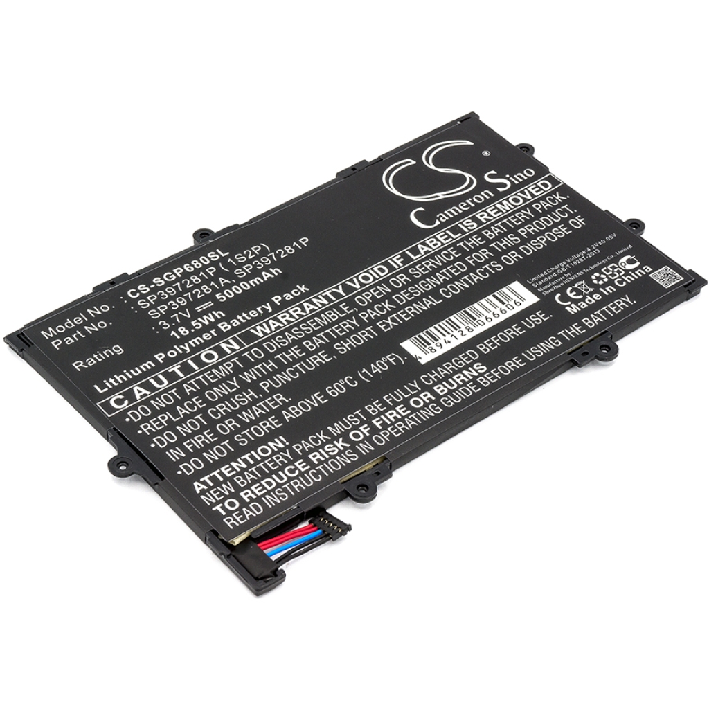 Battery Replaces SP397281P ( 1S2P)