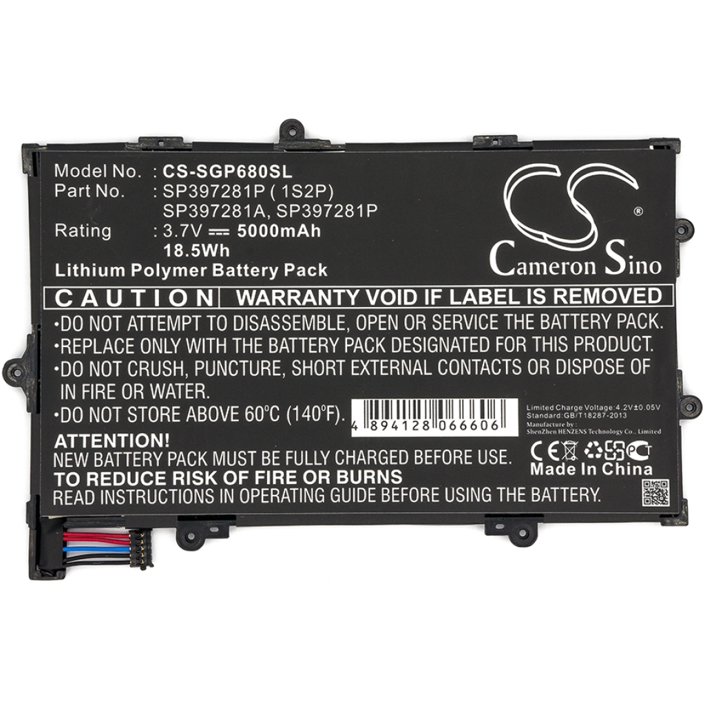 Battery Replaces SP397281A