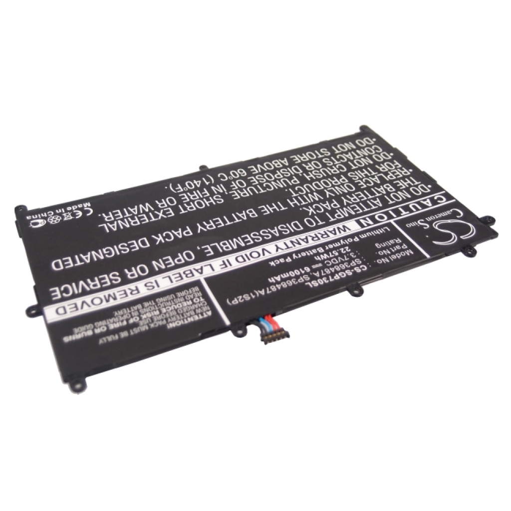 Batterier för surfplattor Samsung CS-SGP730SL