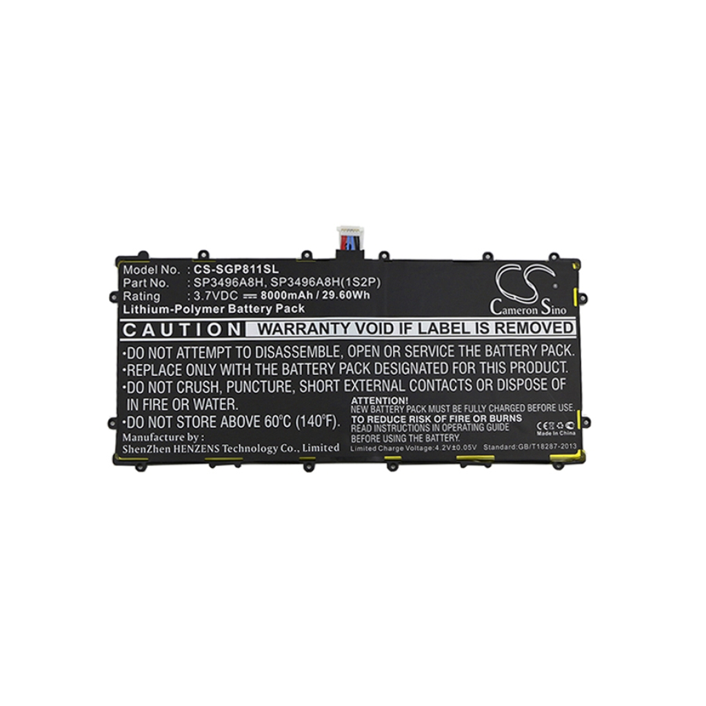 Tablet Battery Google CS-SGP811SL