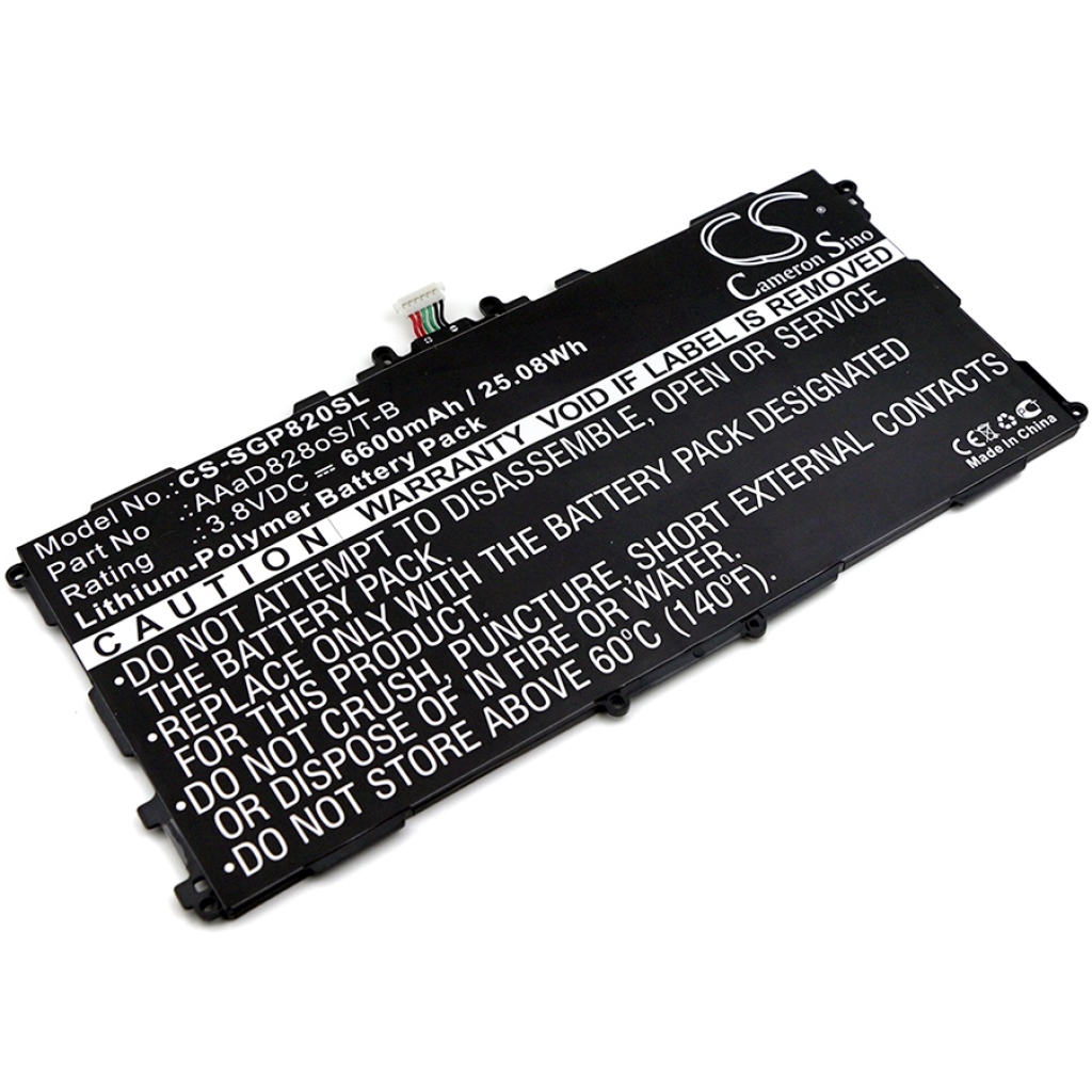 Batterier för surfplattor Samsung CS-SGP820SL