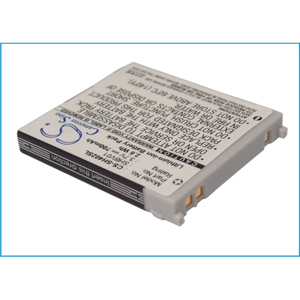 Batterier till mobiltelefoner SoftBank CS-SH402SL