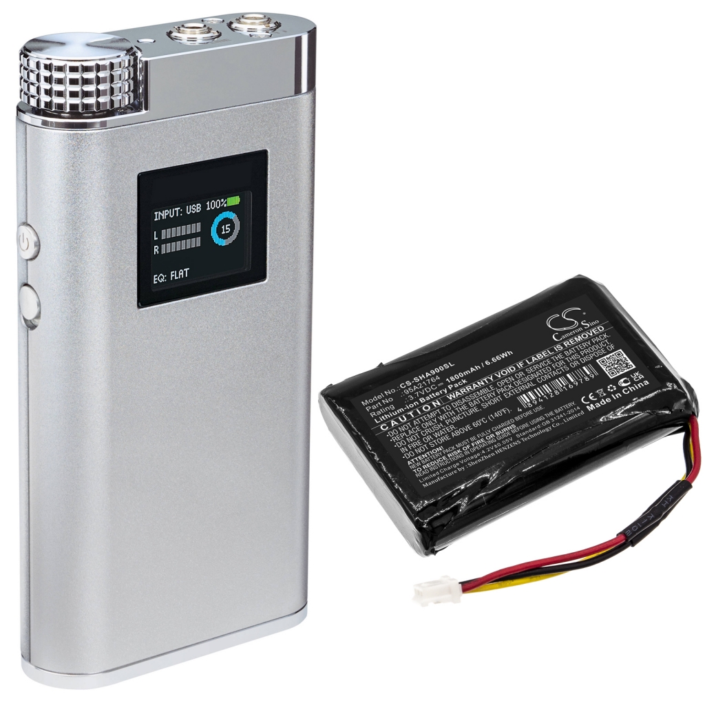 Batterier för förstärkare Shure CS-SHA900SL