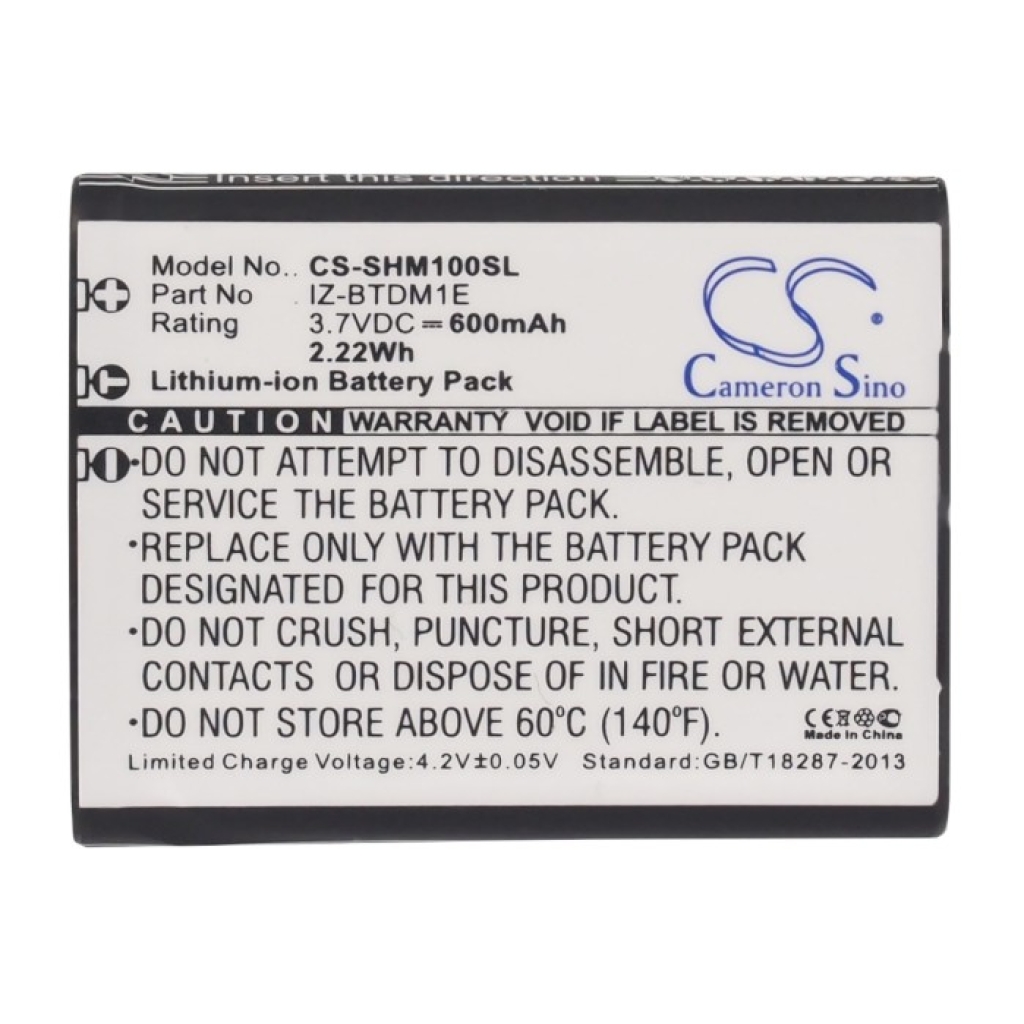 Battery Replaces IZ-BTDM1E