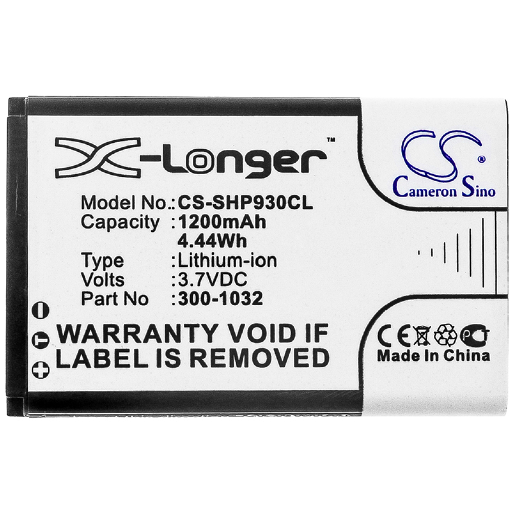 Batterier till trådlösa telefoner Alinco CS-SHP930CL