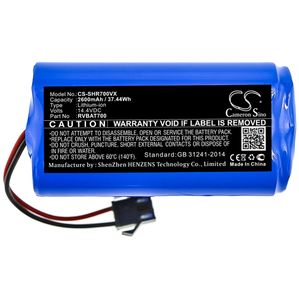 Batterier för smarta hem Shark CS-SHR700VX