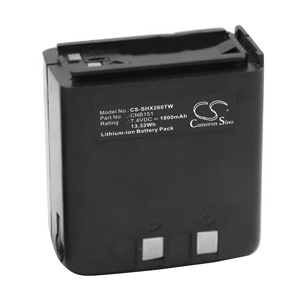 Batterier till radioapparater Standard Horizon CS-SHX260TW