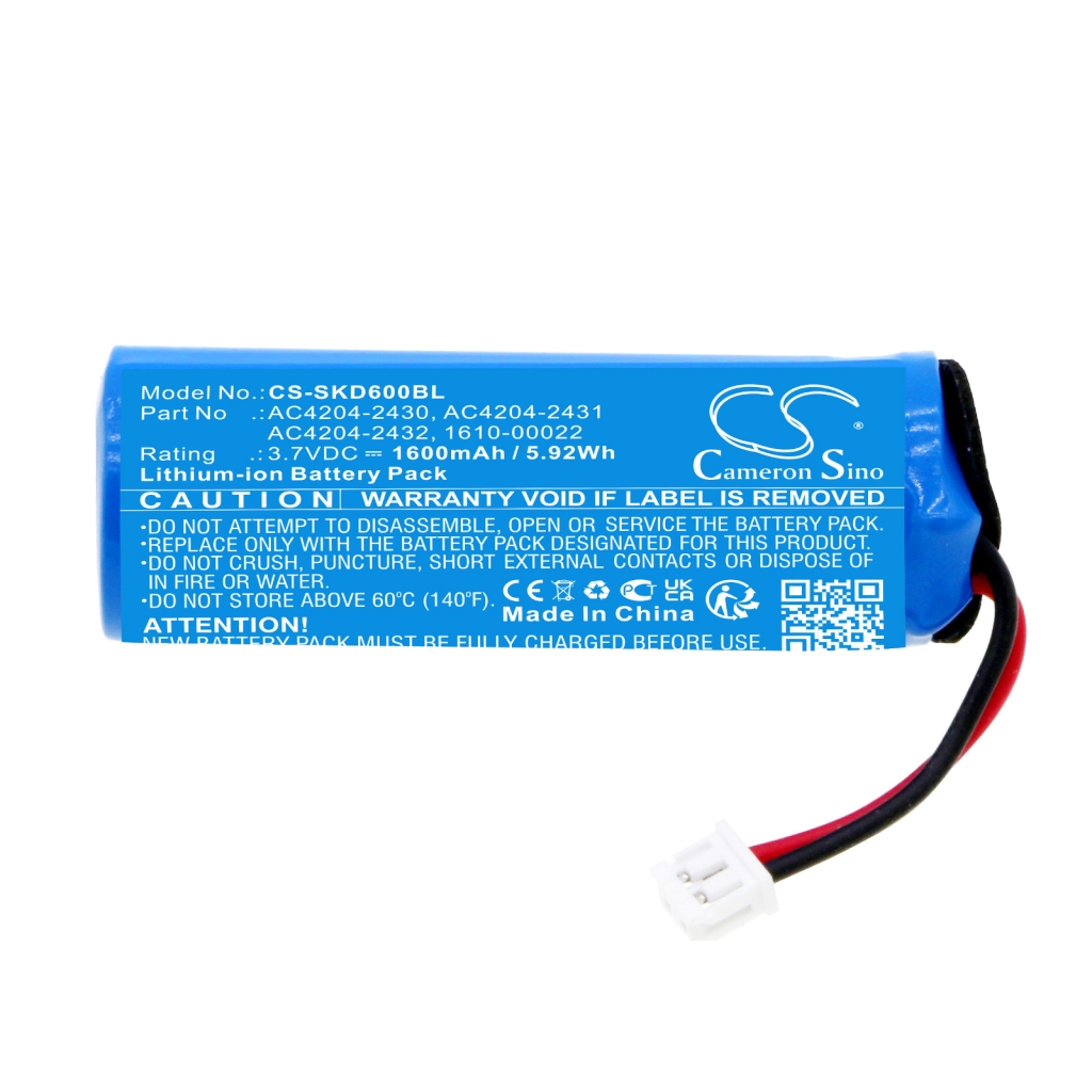 Batterier för skanner Socket mobile CS-SKD600BL