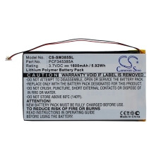 Kompatibel batteribyte för Samsung PCF345385A