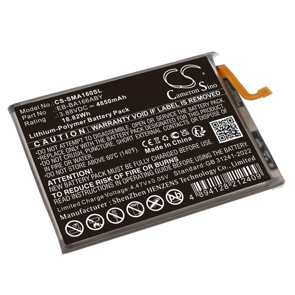 Batterier till mobiltelefoner Samsung CS-SMA160SL