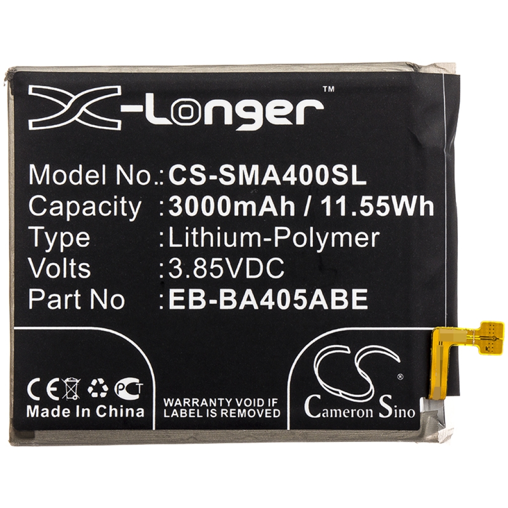 Batterier Ersätter SM-A405F