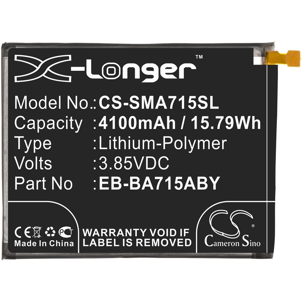 Batterier till mobiltelefoner Samsung CS-SMA715SL