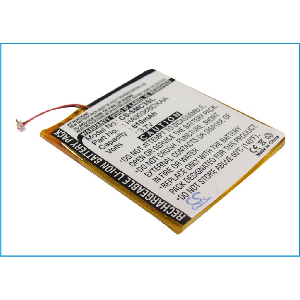 Compatible battery replacement for Samsung HA9036BDXAA