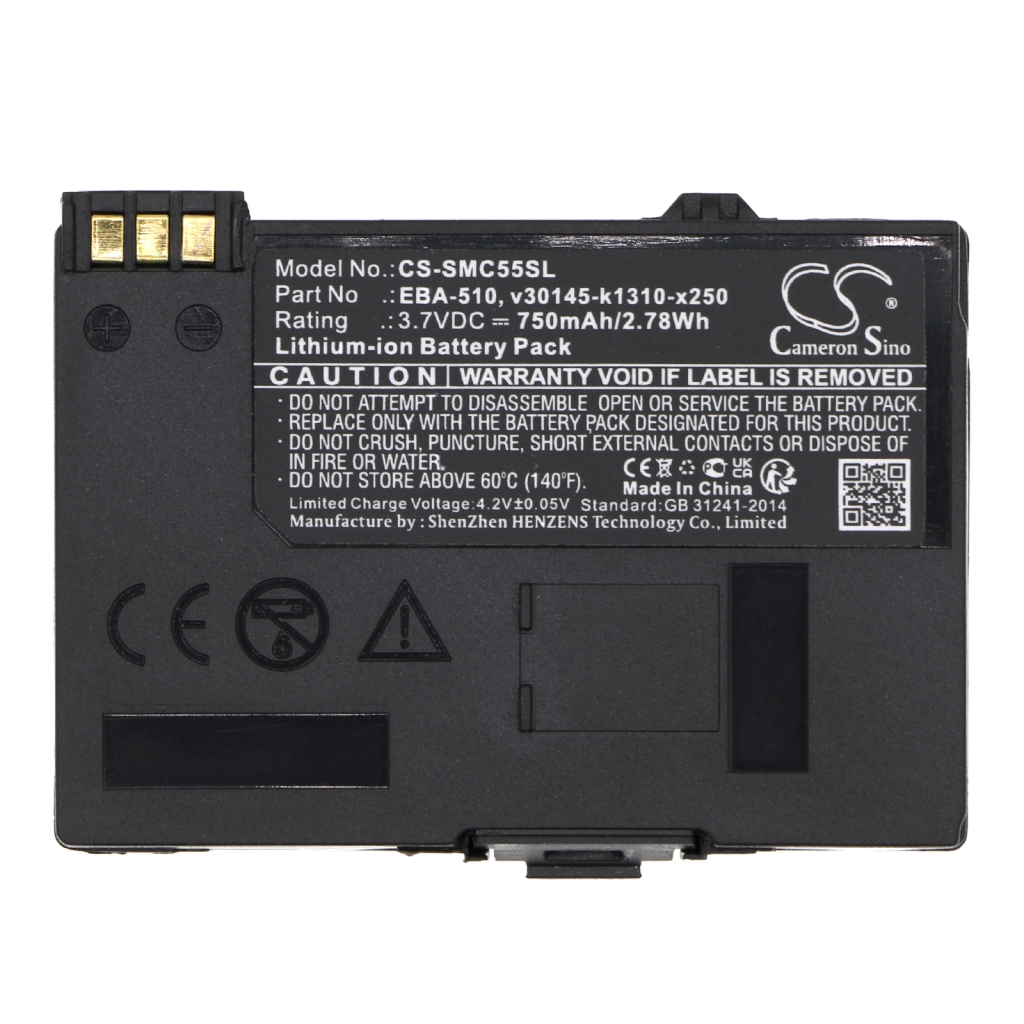 Batterier till trådlösa telefoner Telekom CS-SMC55SL