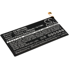 Kompatibel batteribyte för Samsung EB-BC700ABA,EB-BC700ABE,EB-BC701ABE