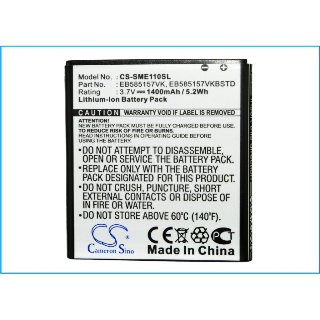 Batterier till mobiltelefoner Samsung CS-SME110SL