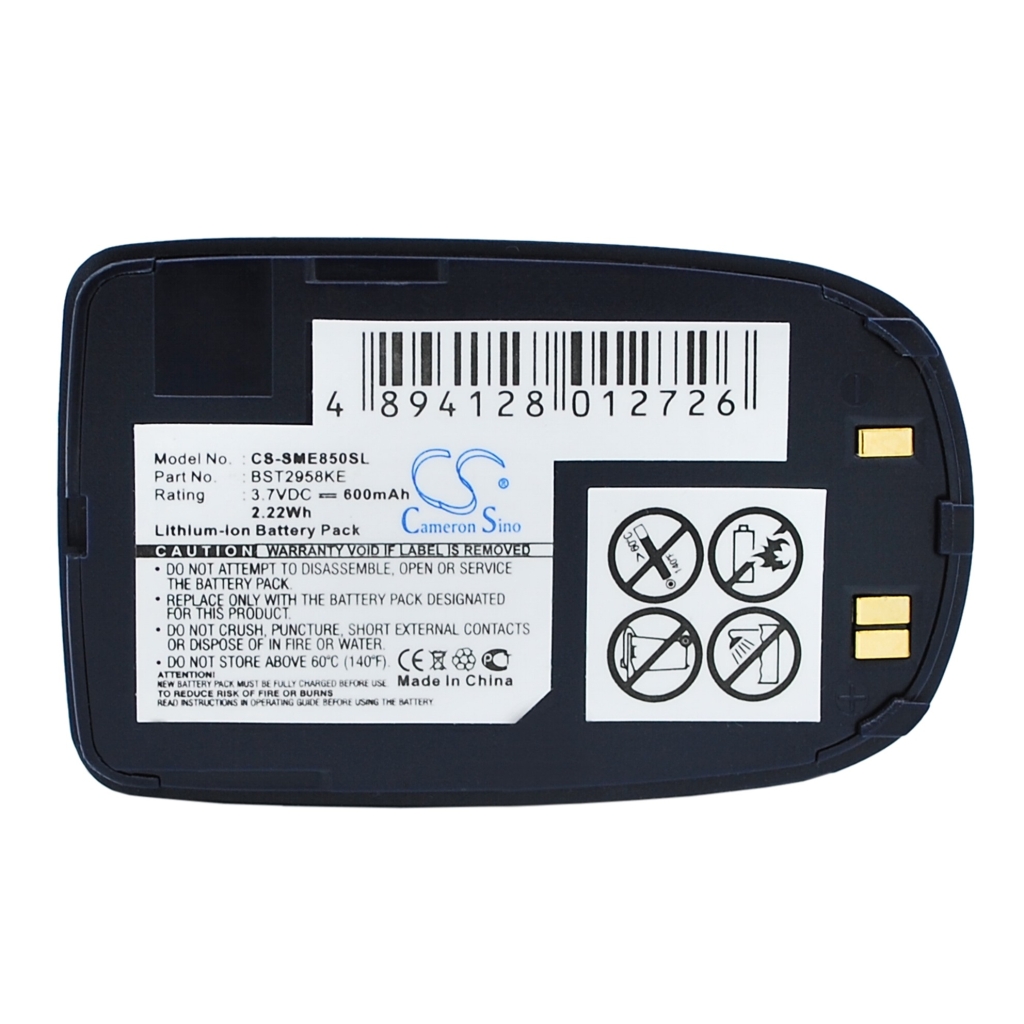 Batterier till mobiltelefoner Samsung CS-SME850SL
