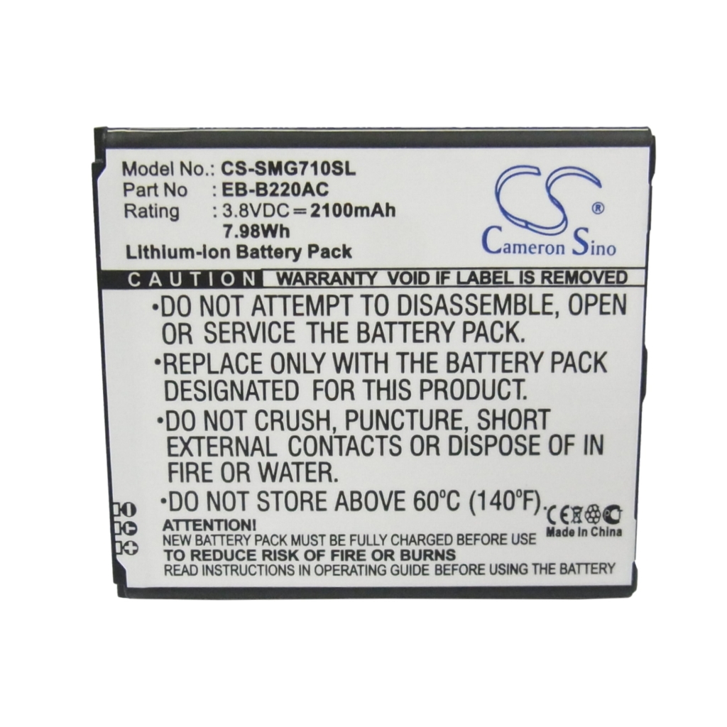 Batterier till mobiltelefoner Samsung CS-SMG710SL