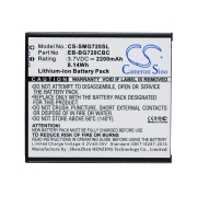 CS-SMG720SL<br />Batteries for   replaces battery EB-BG720CBC