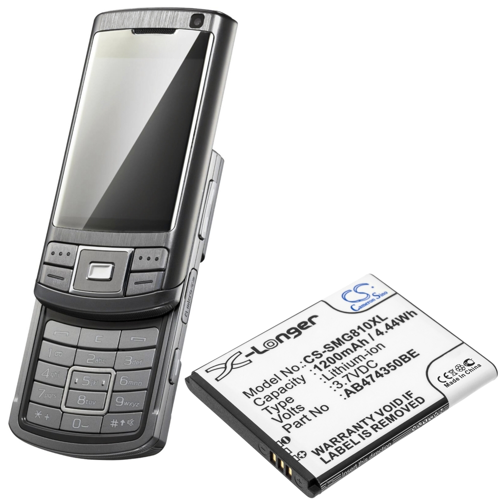 Batterier till mobiltelefoner Samsung CS-SMG810XL