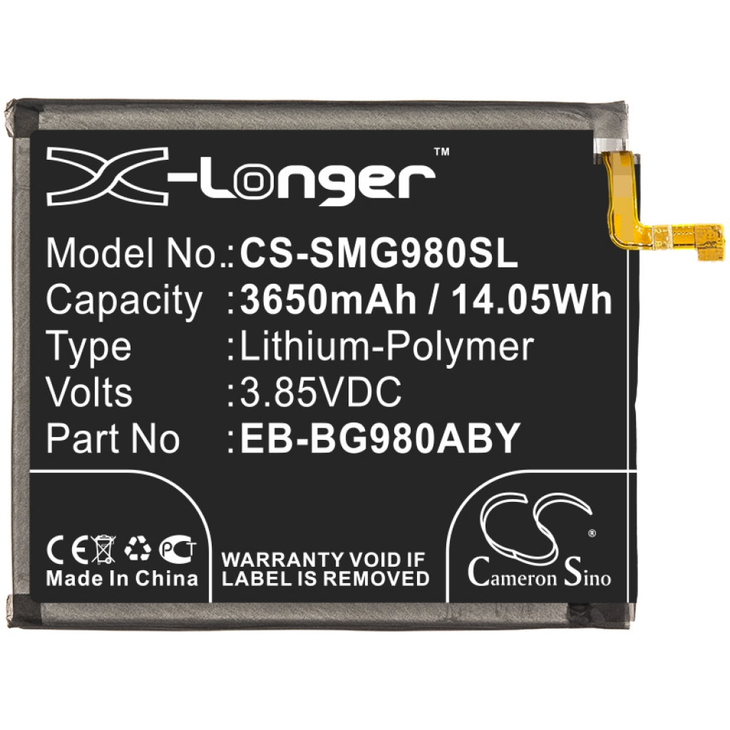 Batterier till mobiltelefoner Samsung CS-SMG980SL
