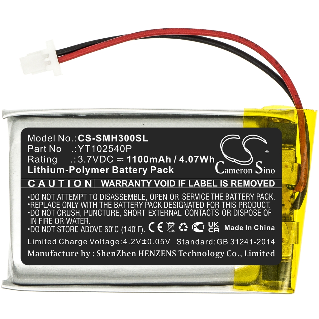 Batterier Ersätter YT102540P