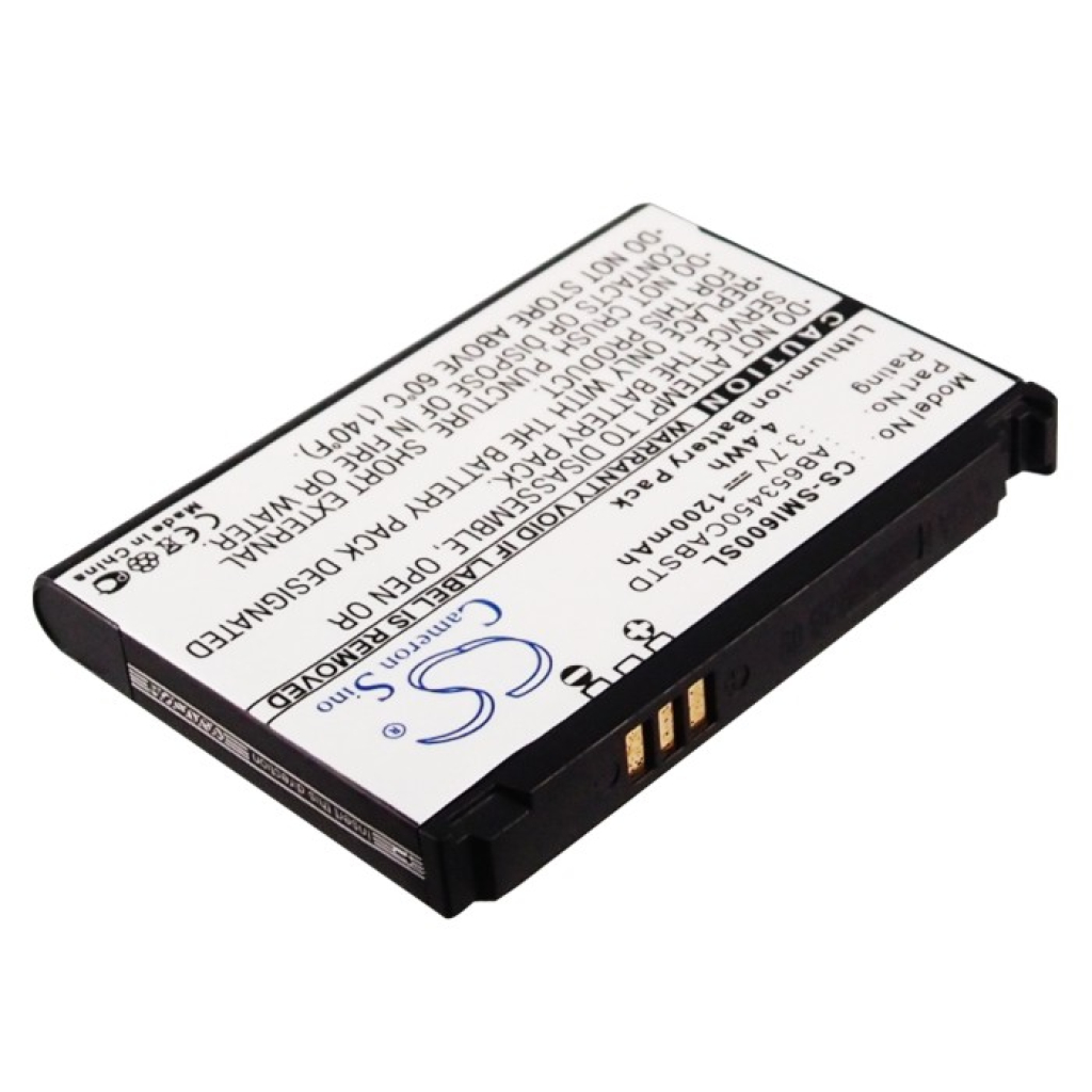 Batterier till mobiltelefoner Samsung CS-SMI600SL