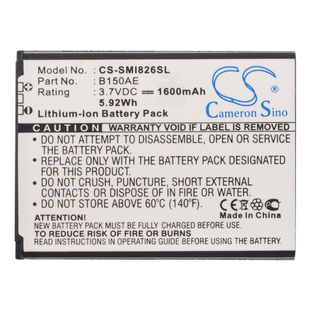 Batterier till mobiltelefoner Samsung CS-SMI826SL