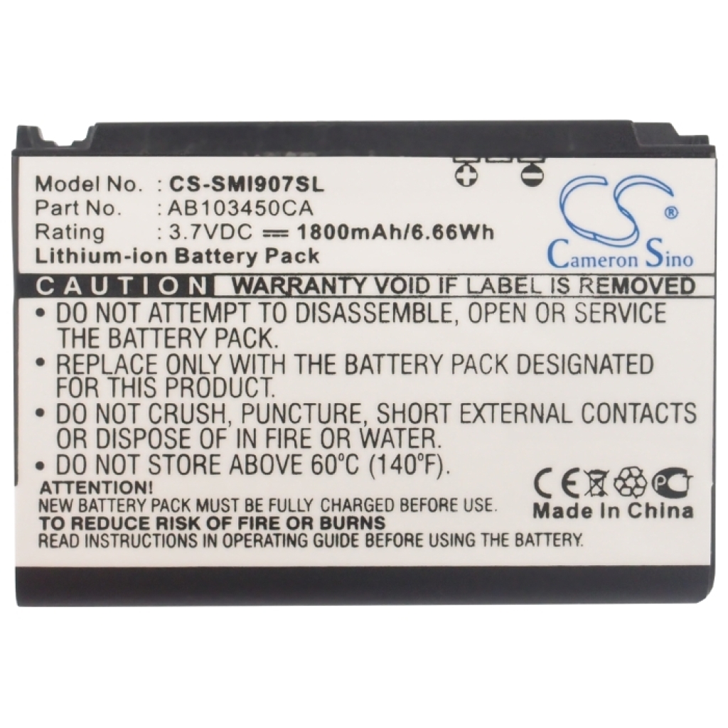 Batterier Ersätter Ace i325