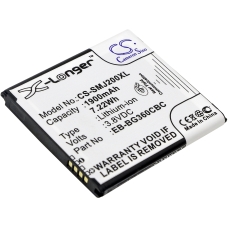 Kompatibel batteribyte för Samsung  EB-BG360BBE, EB-BG360CBZ, EB-BG360CBU, EB-BG360CBE, EB-BG360CBC