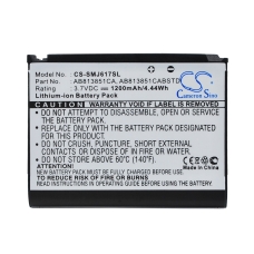 Kompatibel batteribyte för Samsung AB813851CA,AB813851CABSTD