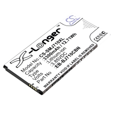 Kompatibel batteribyte för Samsung  EB-BJ710CBC, EB-BJ710CBA, GH43-04599A, EB-BJ710CBN, EB-BJ710CBE