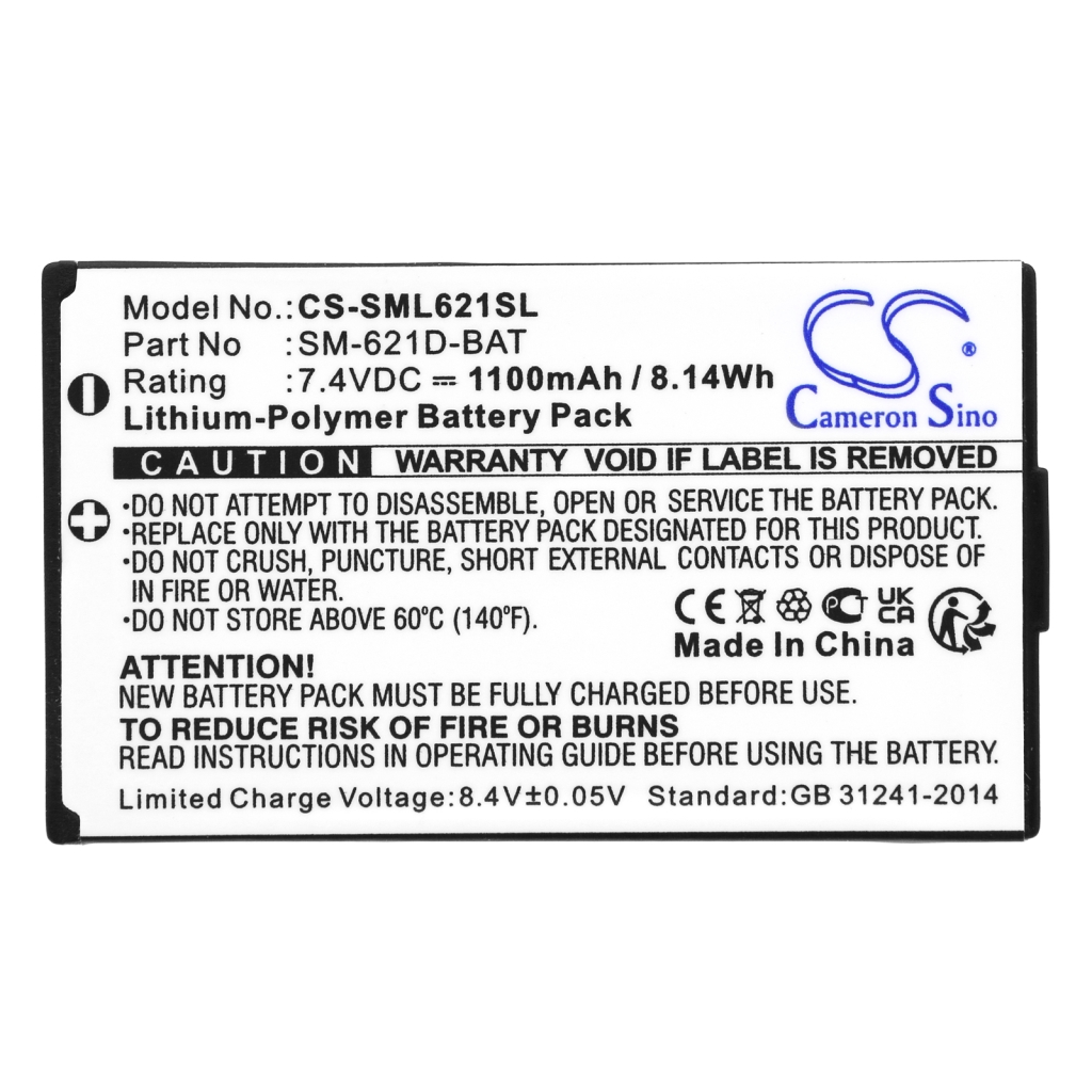 Batterier Ersätter SM-621D-BAT