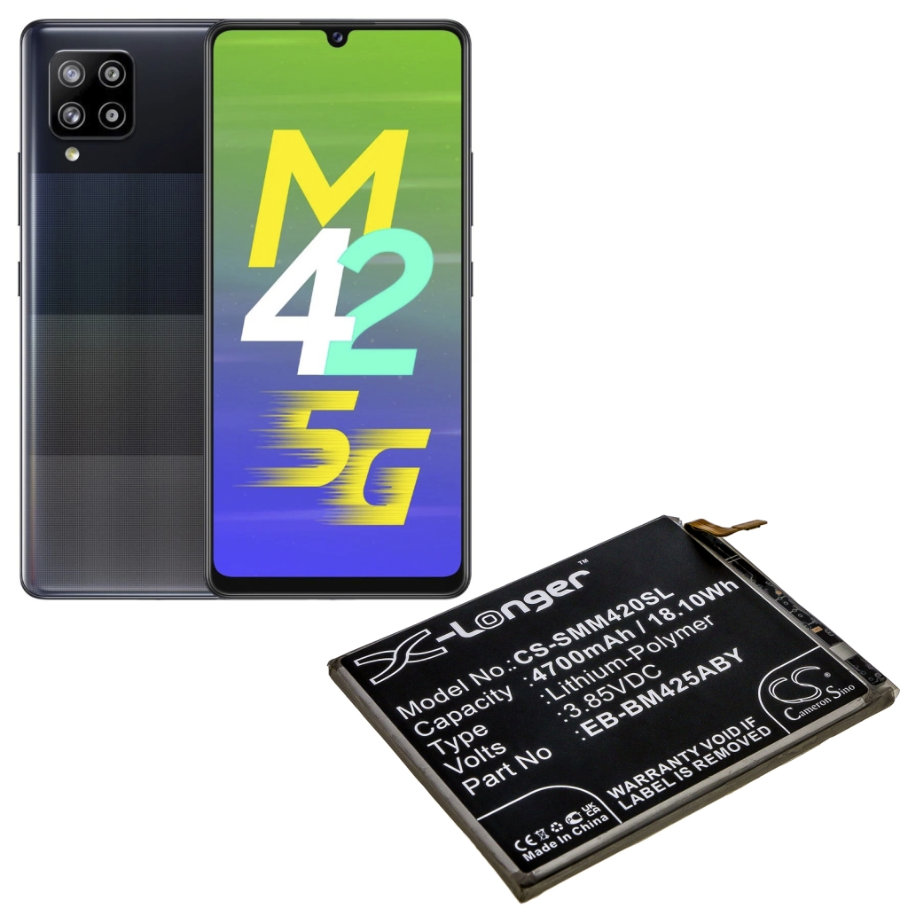 Batterier till mobiltelefoner Samsung CS-SMM420SL