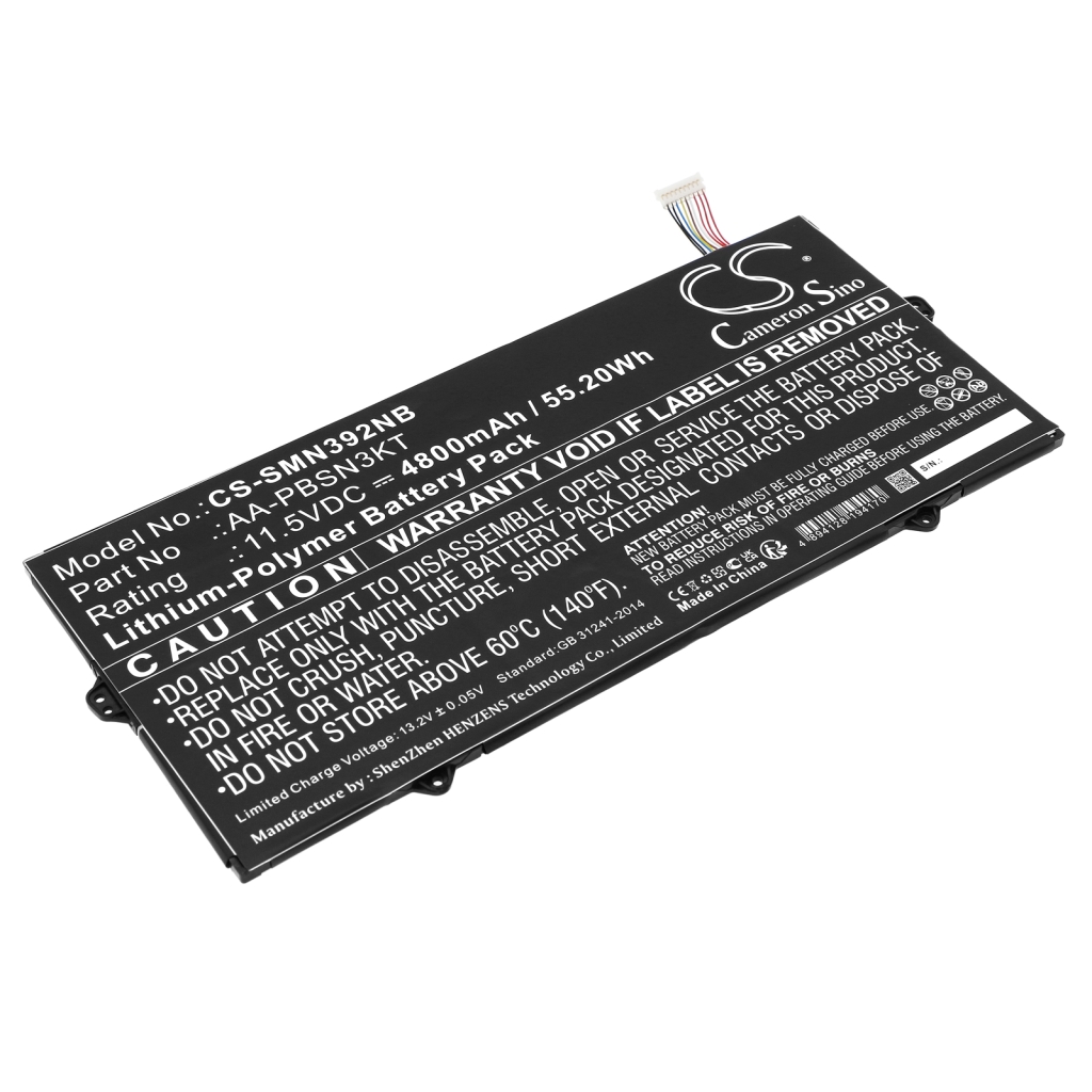Batterier till bärbara datorer Samsung CS-SMN392NB