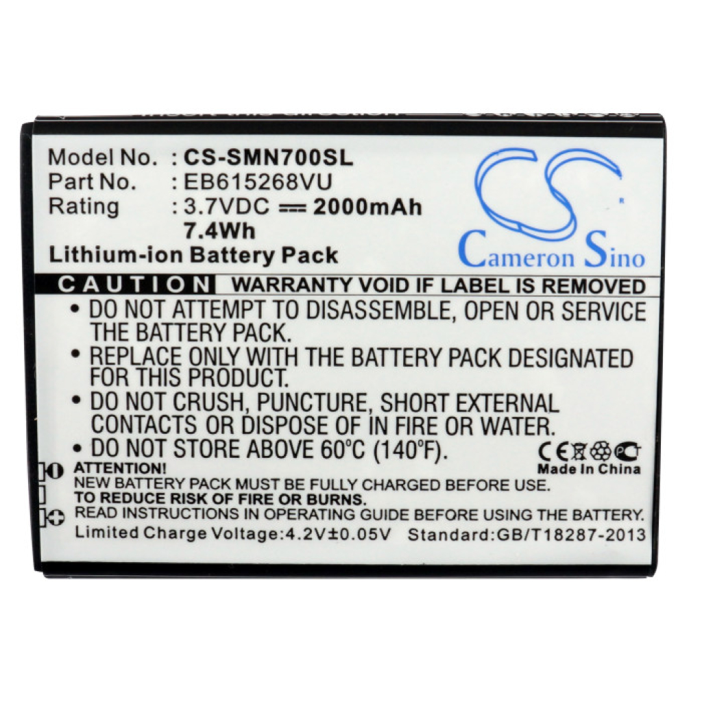Batterier till mobiltelefoner Telstra CS-SMN700SL