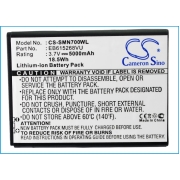 CS-SMN700WL<br />Batteries for   replaces battery EB615268VU