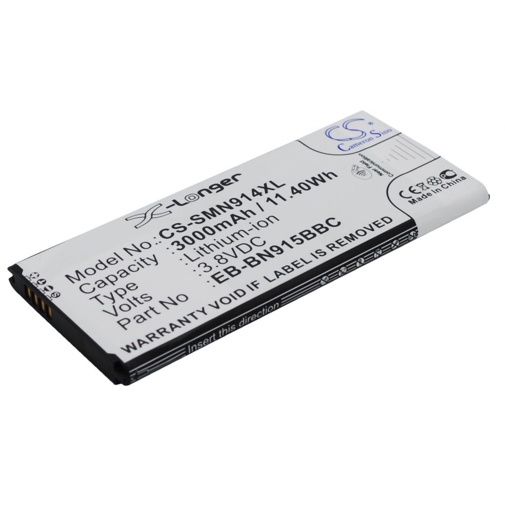 Batterier till mobiltelefoner Samsung CS-SMN914XL