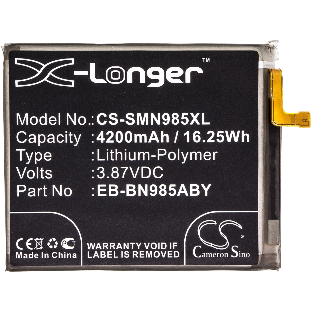 Batterier Ersätter SM-N986V