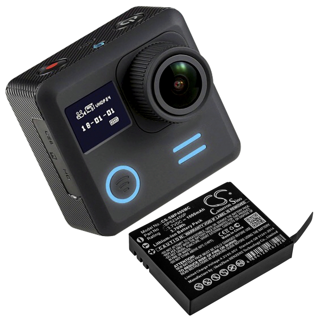 Kamerabatterier Supremo CS-SMP400MC