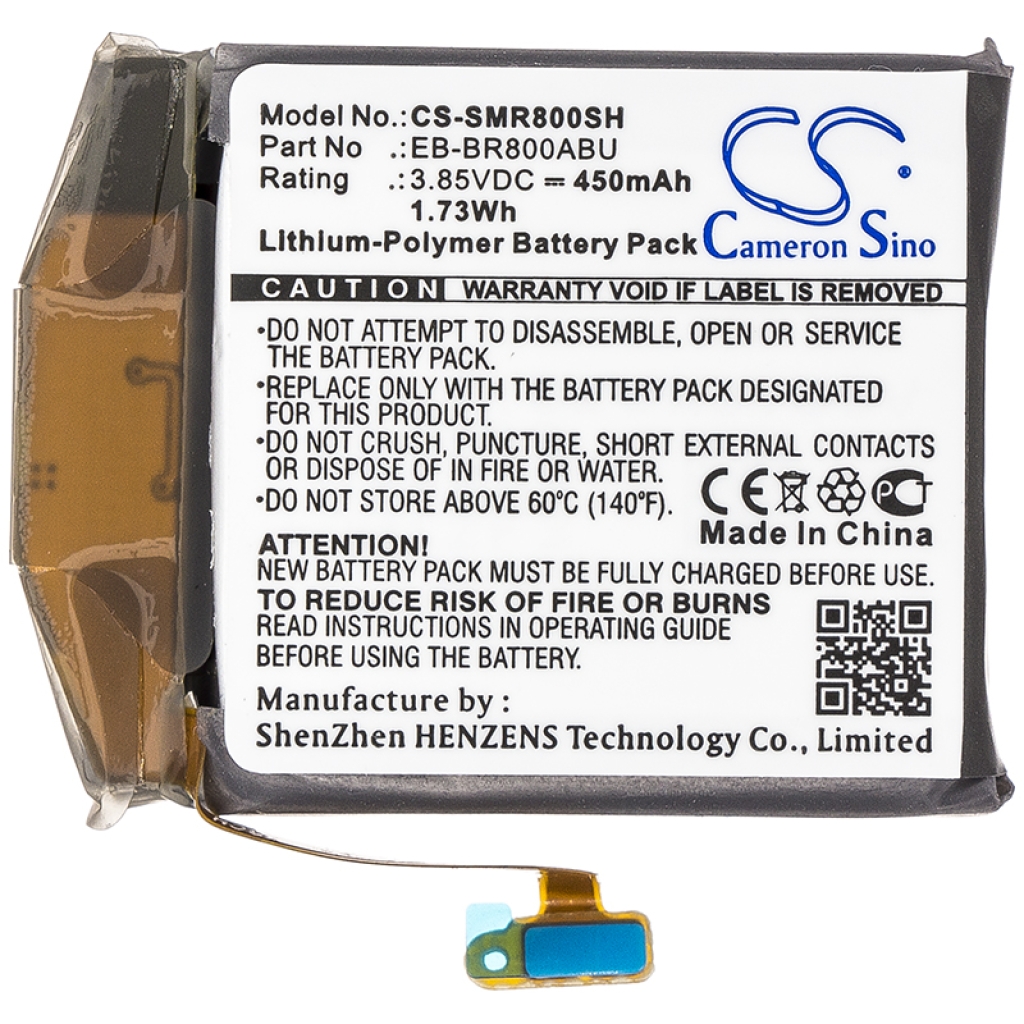 Smartwatch Battery Samsung CS-SMR800SH