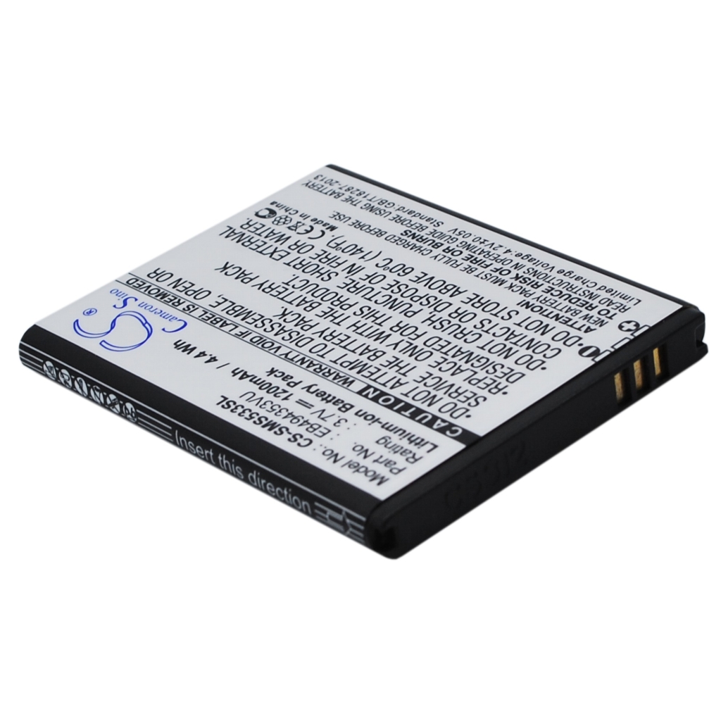 Batterier till mobiltelefoner Samsung CS-SMS533SL