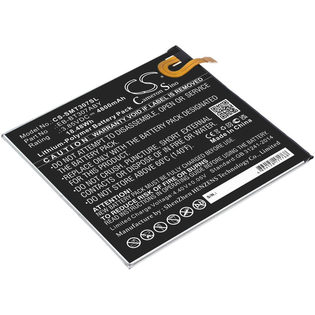Batterier Ersätter Galaxy Tab A 8.4 2020