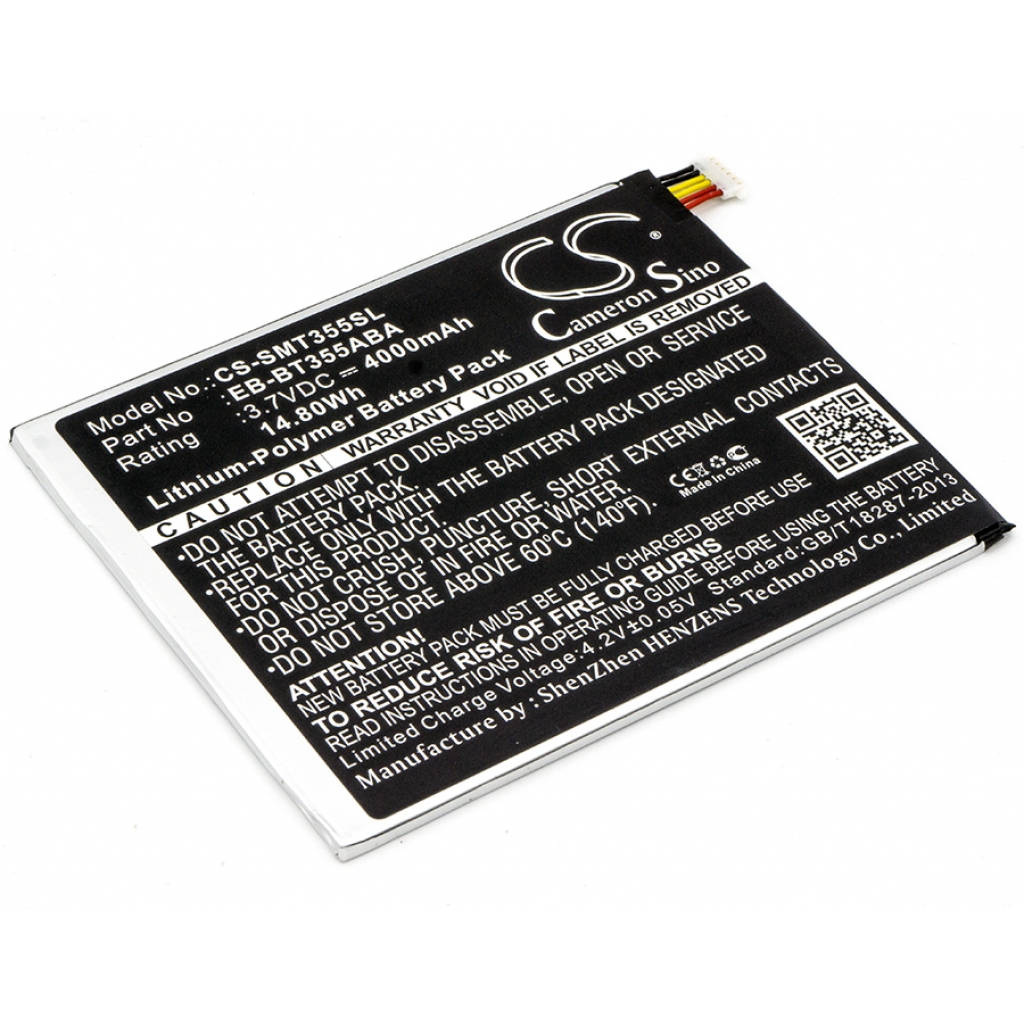 Batterier Ersätter Galaxy Tab A 8.0 SM-T355